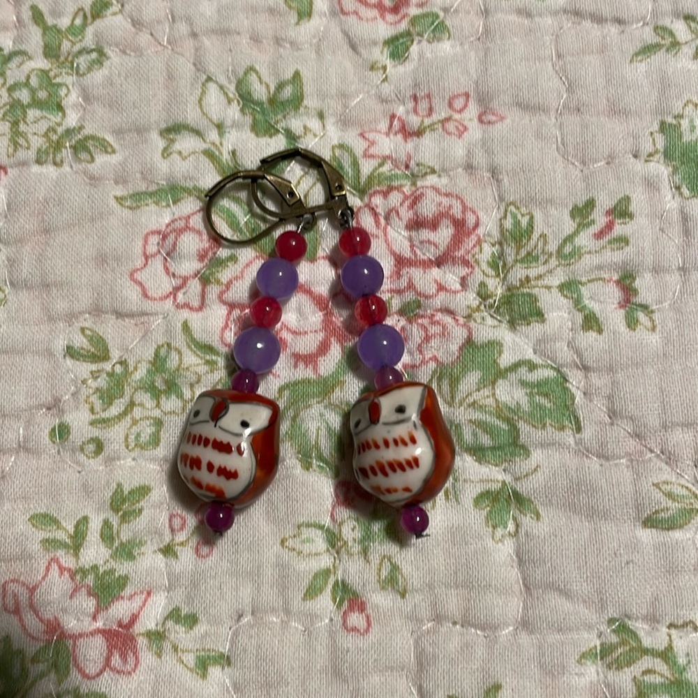 Homemade earrings